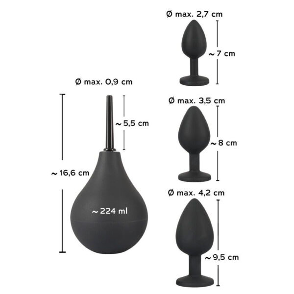 13541-Black-Velvets-Anal-Kit-Plugs-with-Douche-05378530000-LoveShop-Omonias 13541-Black-Velvets-Anal-Kit-Plugs-with-Douche-05378530000-LoveShop-Omonias