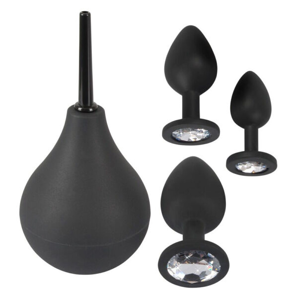 13541-Black-Velvets-Anal-Kit-Plugs-with-Douche-05378530000-sexshop-Limassol 13541-Black-Velvets-Anal-Kit-Plugs-with-Douche-05378530000-sexshop-Limassol