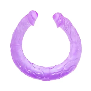 16039-BAILE-Double-Dong-Jelly-Purple-Dildo-LoveShopCY