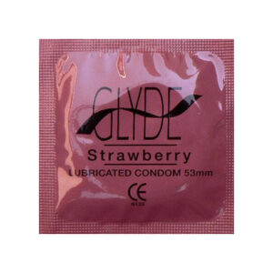 20877-Glyde-condom-strawberry-Limassol-sexshop