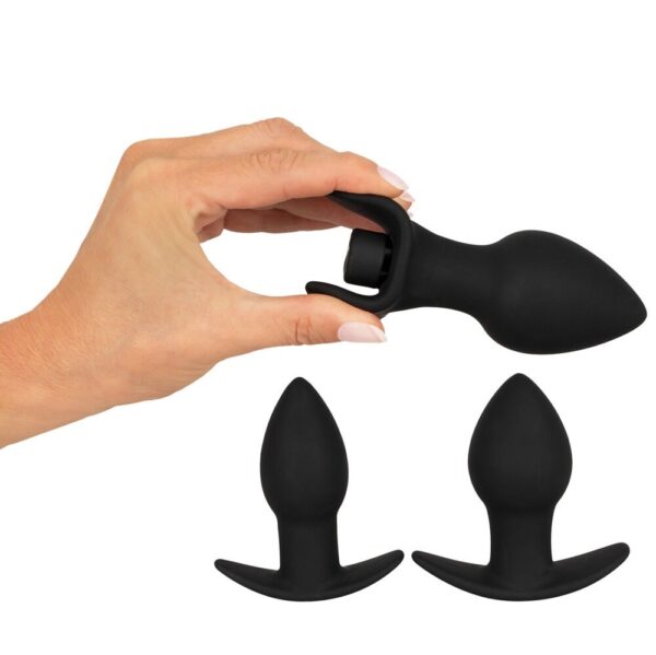 25479-Black-Velvets-Butt-plug-set-SexShopCY 25479-Black-Velvets-Butt-plug-set-SexShopCY