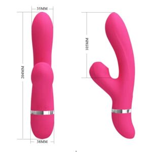 25939-Pretty-Love-WILLOW-clitoral-sucking-Rabbit-Vibrator-MAGENTA-sexshop-Cyprus