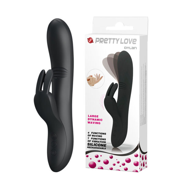 26045-BW-068002-1-Pretty-Love-dylan-Black-rabbit-vibrator-LOVESHOP