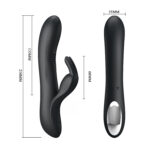 26045-BW-068002-1_Pretty_Love_Dylan_rabbit_vibrator_black_Sex-Shop-Yermasoyia