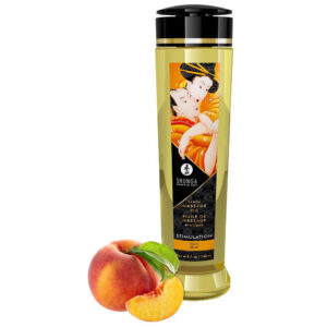 4098-shunga-stimulation-peach-massage-oil-240ml-ek94501-peach-sexshopcyprus