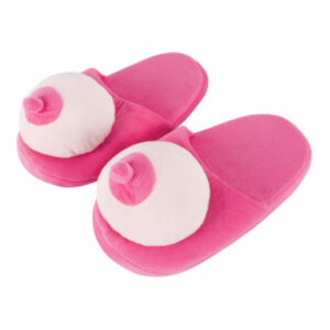 4636-pink-plush-slippers-with-boobs-sexshop-limassol