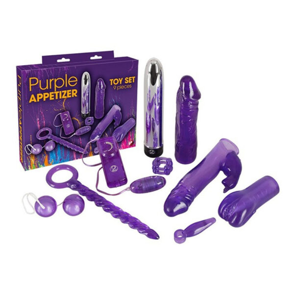 5313-Purple-Appetizer-9pcs-Complete-Sex-Toy-Kit-05824330000-Limassol-sexshop