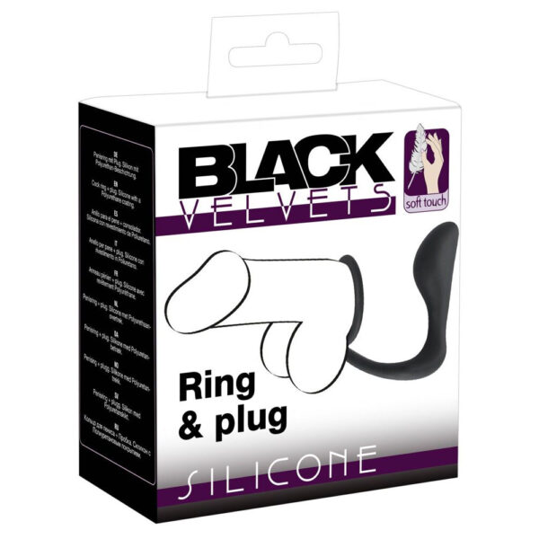 6467-black-velvets-penis-ring-with-anal-plug-sex-shop-paphos