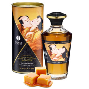 7867-shunga-intimate-kisses-aphrodisiac-romance-oil-caramel-100ml-sexshopcyprus