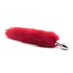 9097-small-size-aluminium-anal-plug-for-beginners-red-fox-tail-limassol-loveshop