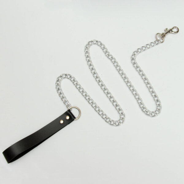 9285-heavy-duty-black-leather-collar-with-metallic-leash-sexshop-limassol 9285-heavy-duty-black-leather-collar-with-metallic-leash-sexshop-limassol