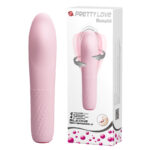 Pretty-Love-Pink-Burke-Classic-Silicone-Rechargeable-Rotating-Vibrator-78583