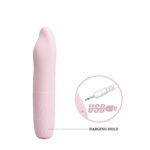 Pretty-Love-Pink-Burke-Classic-Silicone-Rechargeable-Rotating-Vibrator-78593