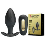 Pretty-Love-Regina-Royal-Pleasure-Butt-Plug-Black-Gold-84745