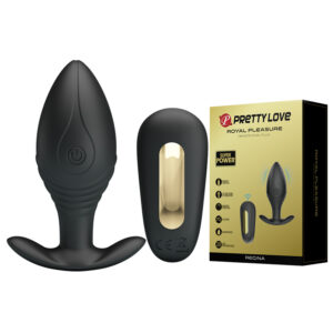 Pretty-Love-Regina-Royal-Pleasure-Butt-Plug-Black-Gold-84745