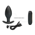 Pretty-Love-Regina-Royal-Pleasure-Butt-Plug-Black-Gold-84757