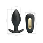 Pretty-Love-Regina-Royal-Pleasure-Butt-Plug-Black-Gold-84759