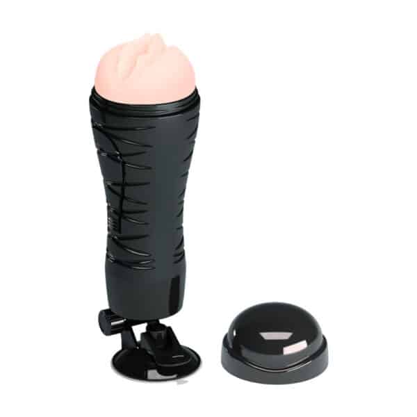 8513-Crazy-Bull-Flora-Pussy-Black-White-with-wall-mounting-suction-cup-BM-00900T48N-Limassol-Love-Shop 8513-Crazy-Bull-Flora-Pussy-Black-White-with-wall-mounting-suction-cup-BM-00900T48N-Limassol-Love-Shop