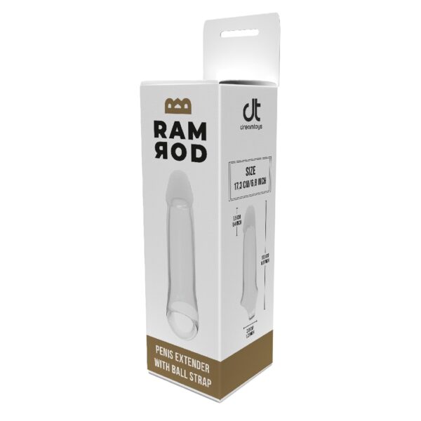 25495-ramrod-extender-with-ball-strap-173-x-3-cm-clear-Larnaca-sex-shop 25495-ramrod-extender-with-ball-strap-173-x-3-cm-clear-Larnaca-sex-shop