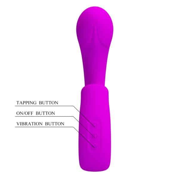 BI-300098-PRETTY-LOVE-SIBEL-Flexible-and-tapping-vibrator-sex-shop-Nicosia BI-300098-PRETTY-LOVE-SIBEL-Flexible-and-tapping-vibrator-sex-shop-Nicosia