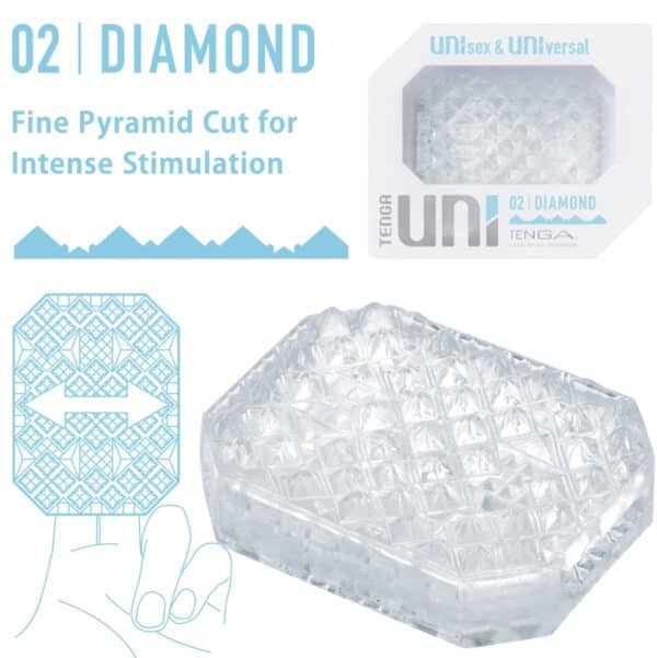 TENGA-UNI-DIAMOND-SLEEVE-TENGA-UNI-DIAMOND-SLEEVE-sex-shop-Larnaca TENGA-UNI-DIAMOND-SLEEVE-TENGA-UNI-DIAMOND-SLEEVE-sex-shop-Larnaca