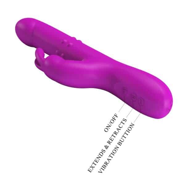 16269-PRETTY-Love-Reese-thrusting-and-rotating-Rabbit-vibrator-BI-014902-sex-shop-Paphos 16269-PRETTY-Love-Reese-thrusting-and-rotating-Rabbit-vibrator-BI-014902-sex-shop-Paphos