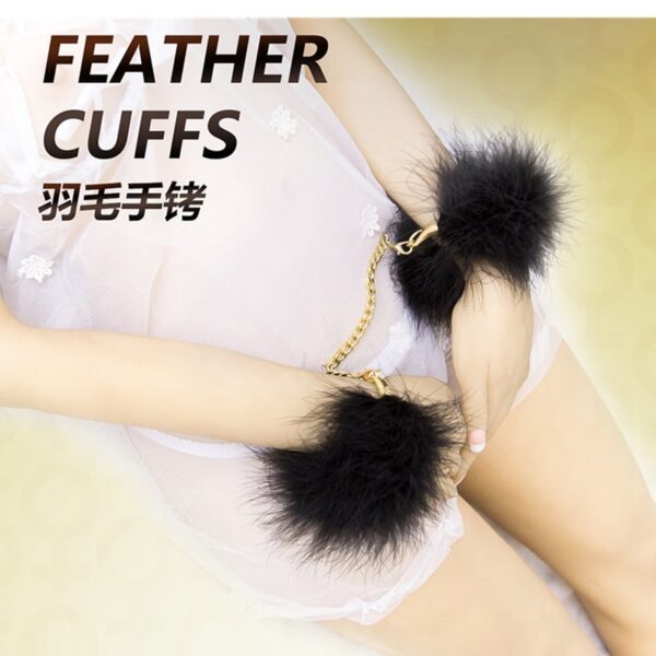 23205-23205-Naughty-toys-Feather-Hand-Cuffs-with-Gold-chain-sex-shop-Paphos 23205-23205-Naughty-toys-Feather-Hand-Cuffs-with-Gold-chain-sex-shop-Paphos