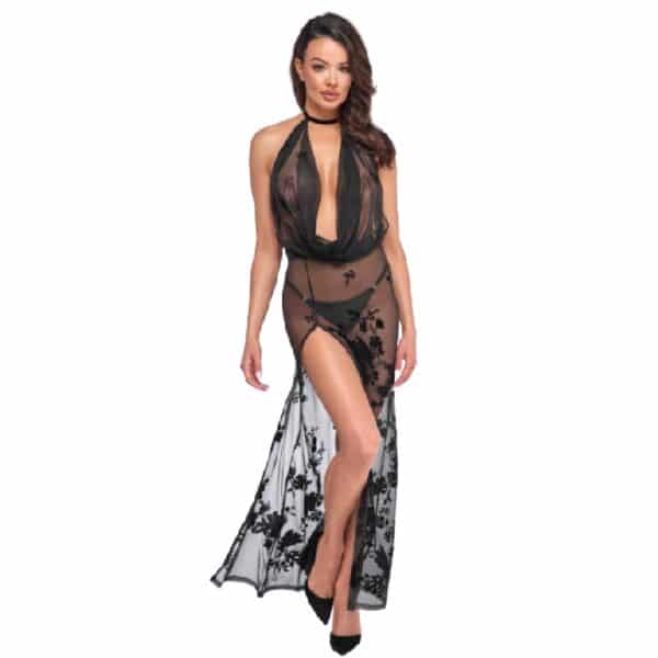 25389-noir-handmade-divinity-long-flocked-mesh-dress-with-open-back-Love-Shop-Cy