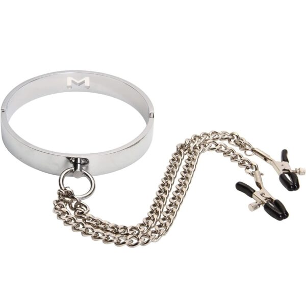 26639-metal-neck-collar-with-adjustable-nipple-clamps-12cm-sex-shop-Paphos 26639-metal-neck-collar-with-adjustable-nipple-clamps-12cm-sex-shop-Paphos