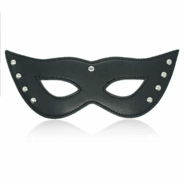 26749-bdsm-black-leather-eye-cat-mask-with-rivets-loveshop-cy 26749-bdsm-black-leather-eye-cat-mask-with-rivets-loveshop-cy