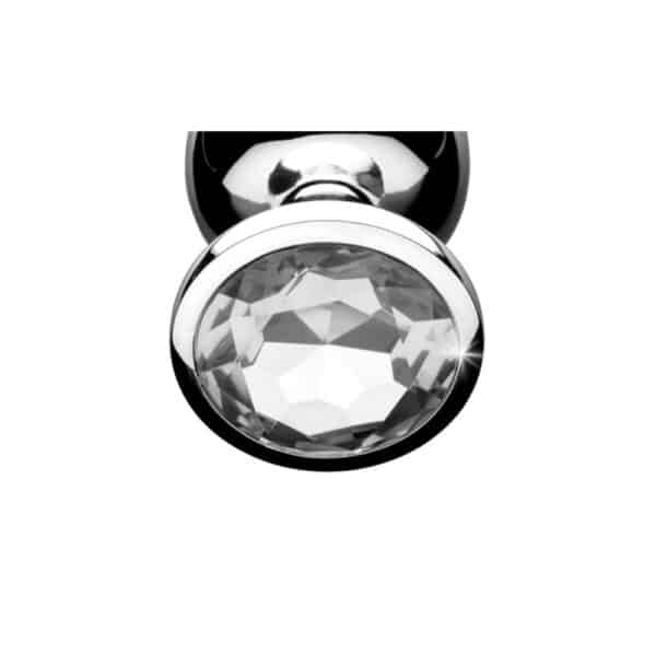 11461-small-metal-butt-plug-crystal-clear-gem-7cm-LoveShop-Omonias 11461-small-metal-butt-plug-crystal-clear-gem-7cm-LoveShop-Omonias