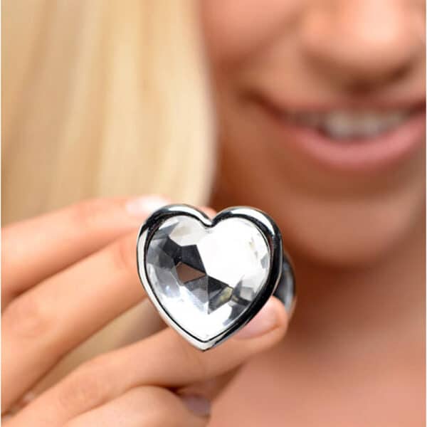 11857-small-heart-base-metal-butt-plug-clear-7-cm-LoveShop-Limassol 11857-small-heart-base-metal-butt-plug-clear-7-cm-LoveShop-Limassol