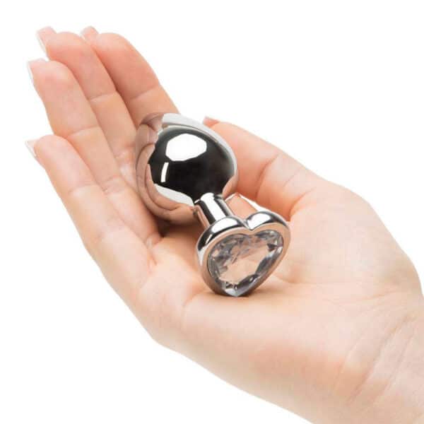 11857-small-heart-base-metal-butt-plug-clear-7-cm-sex-shop-Paphos