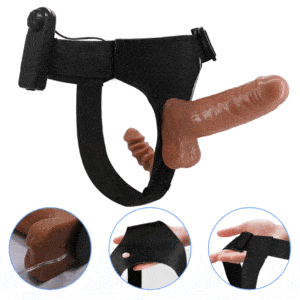 15005-female-ultra-passionate-dual-vibrating-penis-strap-on-16-cm-sexshop-Limassol
