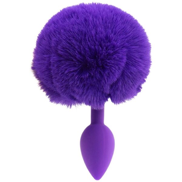 16025-naughty-toys-purple-silicone-bunny-tail-butt-plug-small-sexshop-Ayia-Napa