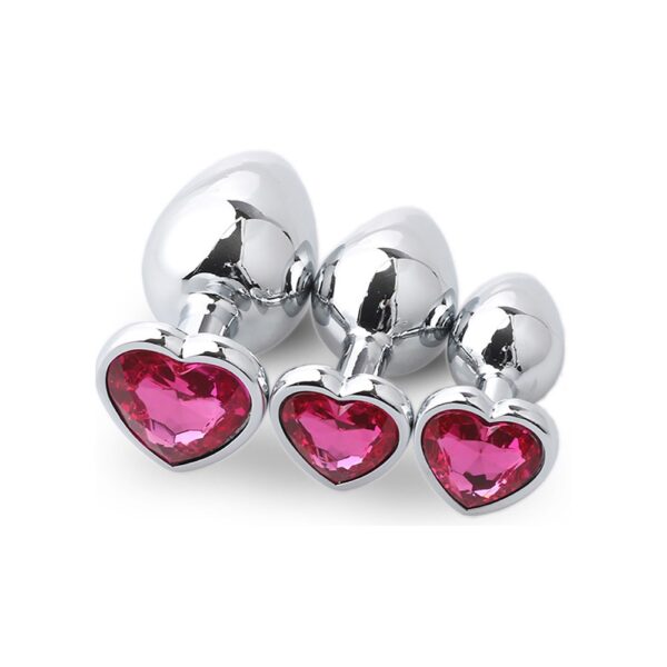16345-medium-heart-base-metal-butt-plug-dark-pink-8-cm-sex-shop-Limassol 16345-medium-heart-base-metal-butt-plug-dark-pink-8-cm-sex-shop-Limassol