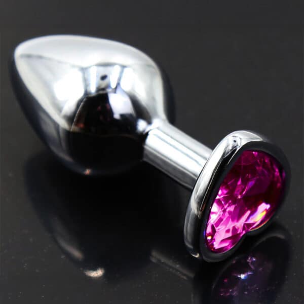 16345-medium-heart-base-metal-butt-plug-dark-pink-8-cm-sexshop-Limassol 16345-medium-heart-base-metal-butt-plug-dark-pink-8-cm-sexshop-Limassol