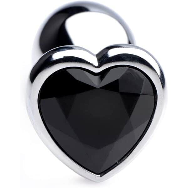 17485-medium-heart-base-metal-butt-plug-black-8-x-3-4-cm-Limassol-LoveShop 17485-medium-heart-base-metal-butt-plug-black-8-x-3-4-cm-Limassol-LoveShop