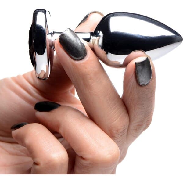 17485-medium-heart-base-metal-butt-plug-black-8-x-3-4-cm-sexshop-Omonias 17485-medium-heart-base-metal-butt-plug-black-8-x-3-4-cm-sexshop-Omonias