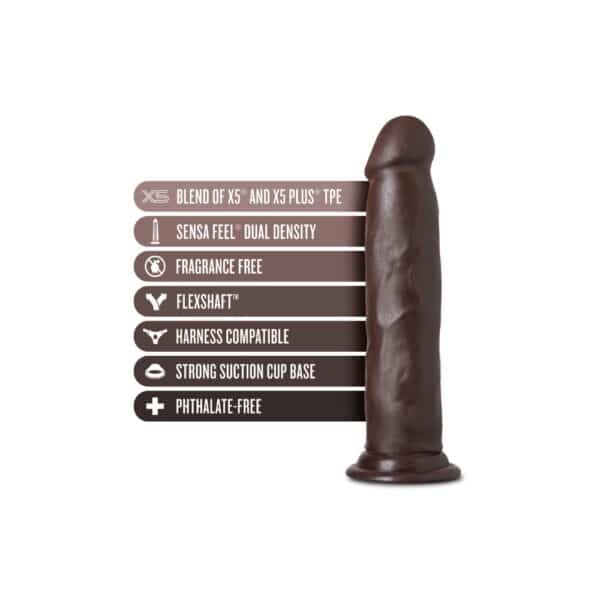 19231-au-naturel-jackson-dong-chocolate-24-x-5-cm-Pafos-sex-shop