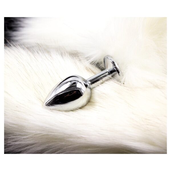 23649-snow-white-fox-tail-with-metal-small-butt-plug-3-cm-love-shop-Paphos 23649-snow-white-fox-tail-with-metal-small-butt-plug-3-cm-love-shop-Paphos