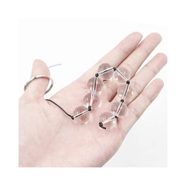23745-xlarge-glass-anal-beads-on-string-with-pull-o-ring-2-8-cm-loveshop-Paphos 23745-xlarge-glass-anal-beads-on-string-with-pull-o-ring-2-8-cm-loveshop-Paphos