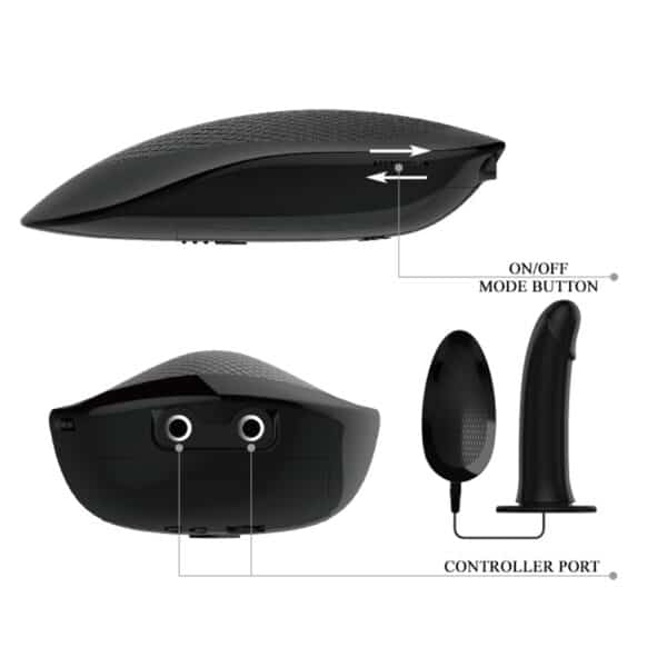 8615-strap-on-harness-marvin-with-vibration-silicone-black-dildo-16cm-Paphos-sexshop