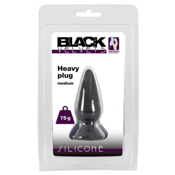 Black-Velvets-Heavy-Butt-Plug-Medium-76599 Black-Velvets-Heavy-Butt-Plug-Medium-76599