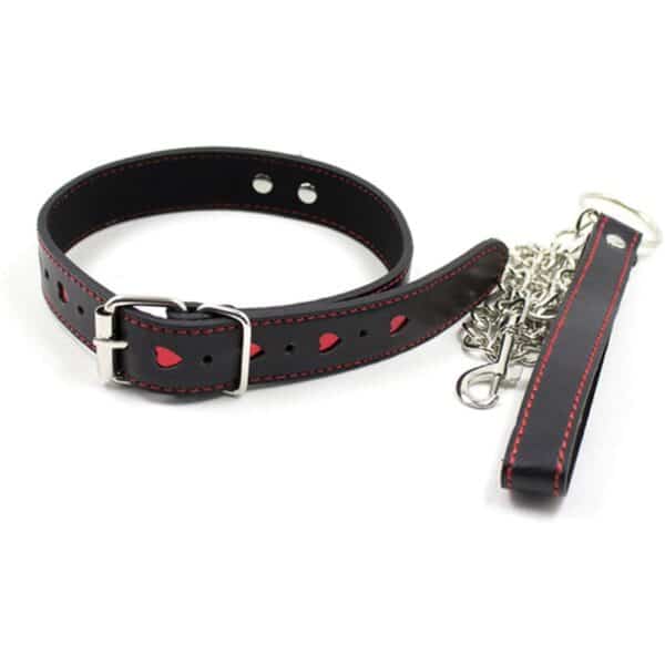 11357-leather-neck-collar-with-metal-leash-chain-Ayia-Napa-sex-shop