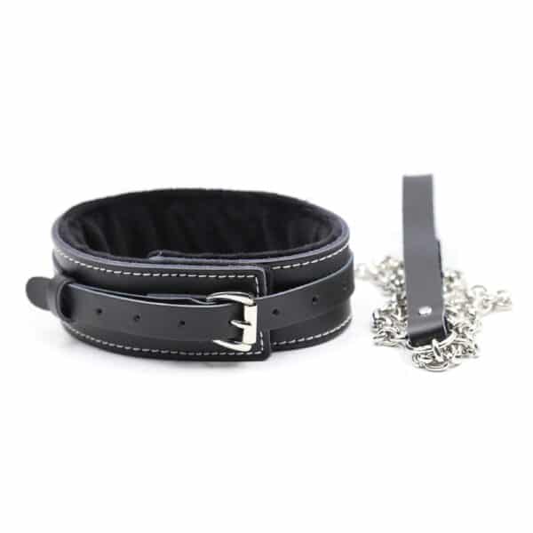 14495-naughty-toys-black-leather-collar-with-metal-leash-sexshop-Pafos 14495-naughty-toys-black-leather-collar-with-metal-leash-sexshop-Pafos