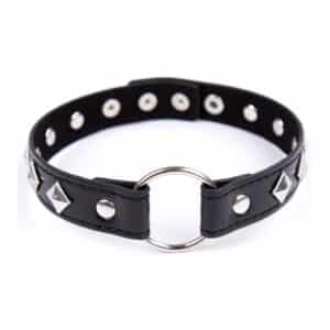 16213-one-size-adjustable-black-faux-leather-studded-neck-collar-Limassol-sexshop