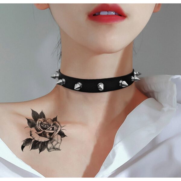 16215-adjustable-leather-neck-collar-choker-with-metal-spikes-Paphos-sex-shop 16215-adjustable-leather-neck-collar-choker-with-metal-spikes-Paphos-sex-shop