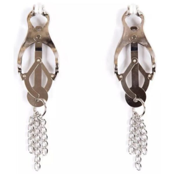 16689-japanese-style-clover-nipple-clamps-with-chain-tassels-tits-Nicosia-sexshop