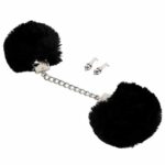22995-naughty-toys-silver-plated-heavy-handcuffs-with-black-furry-Limassol-Love-Shop